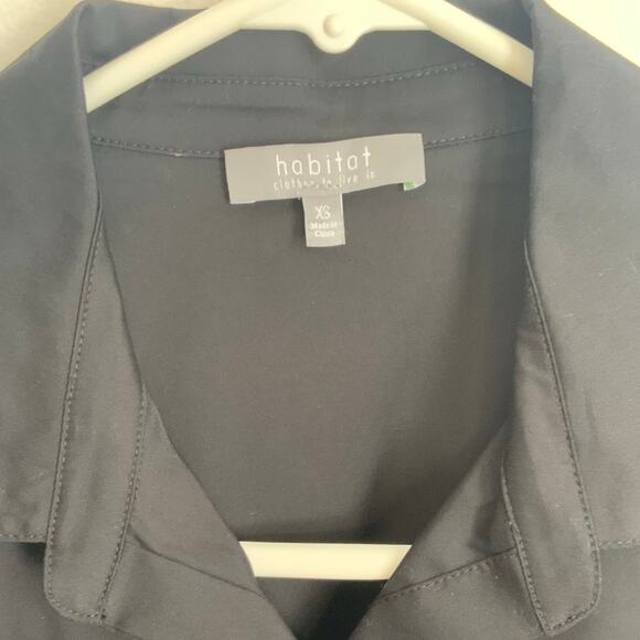 HABITAT The One Shirt, Black NWT size XS - Picture 5 of 12